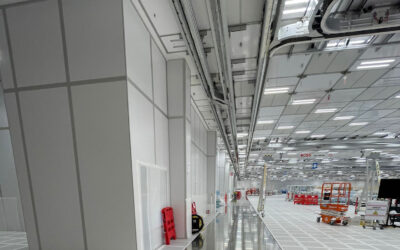 Structural Raised Access Cleanroom Floor