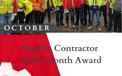 Mace Quality Contractor of the Month Award