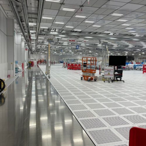Modular Structural Cleanroom Floor System