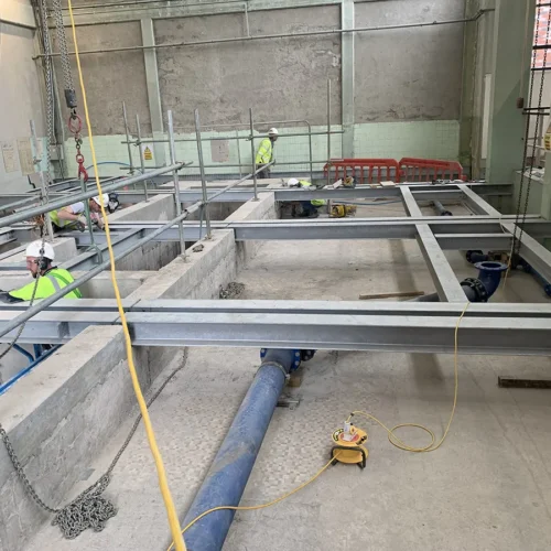 Structural Steel Retrofit & Secondary Supports